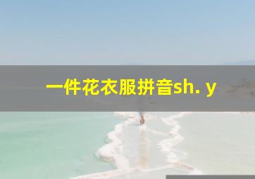 一件花衣服拼音sh. y